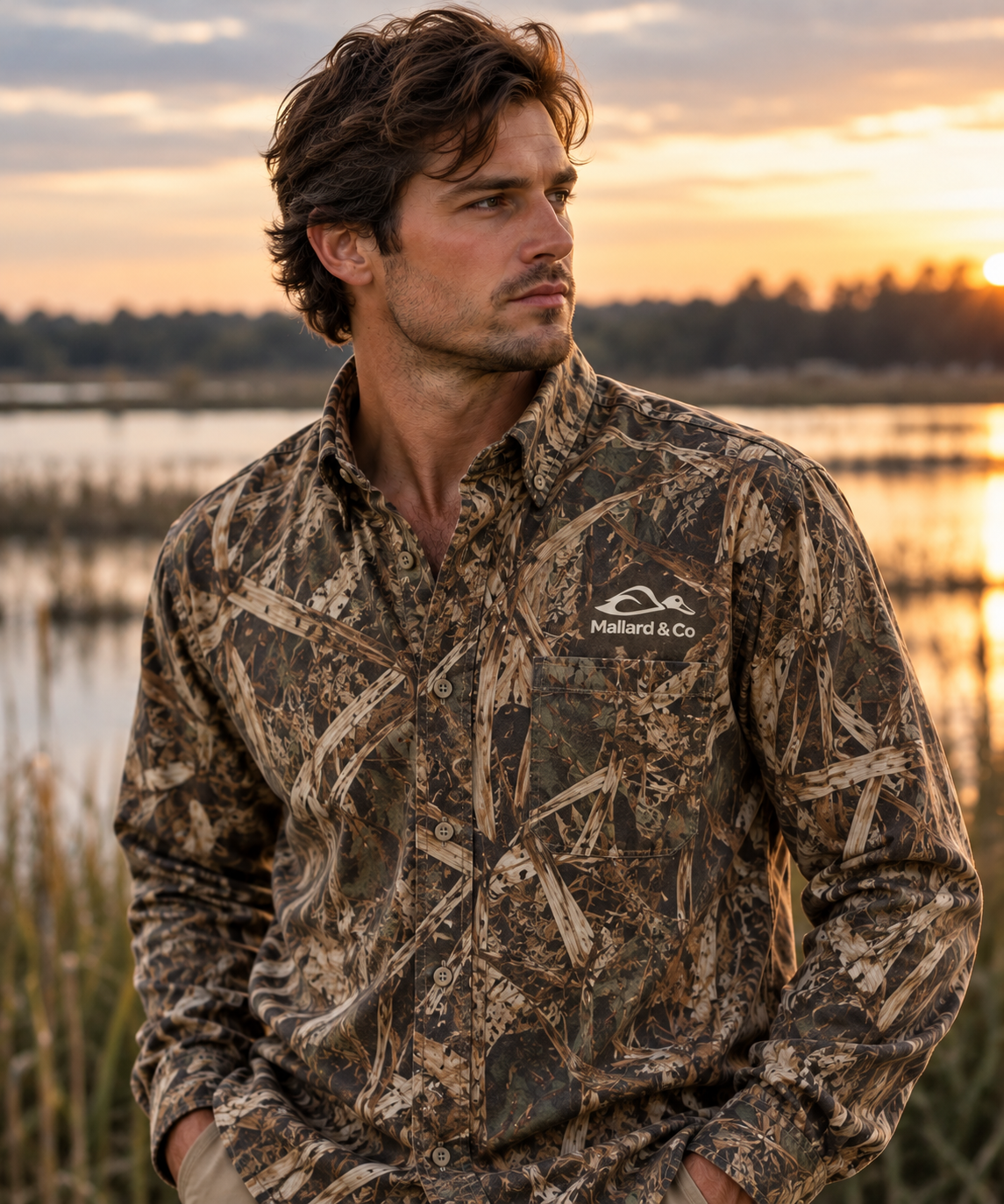 Camouflage field shirt